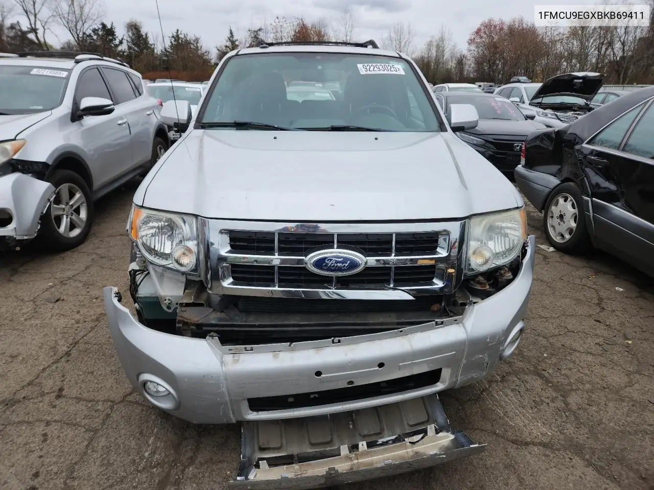 1FMCU9EGXBKB69411 2011 Ford Escape Limited
