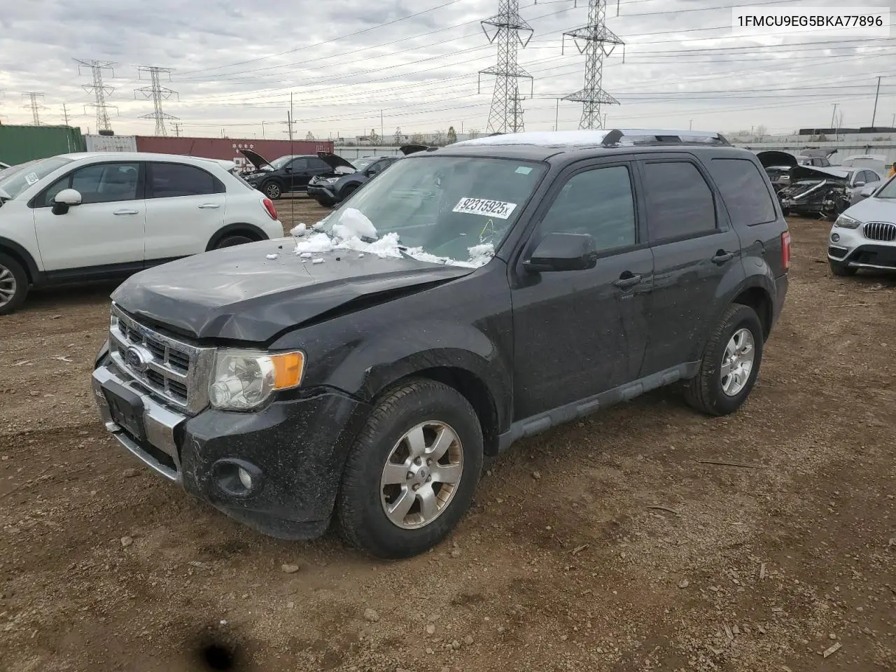 1FMCU9EG5BKA77896 2011 Ford Escape Limited