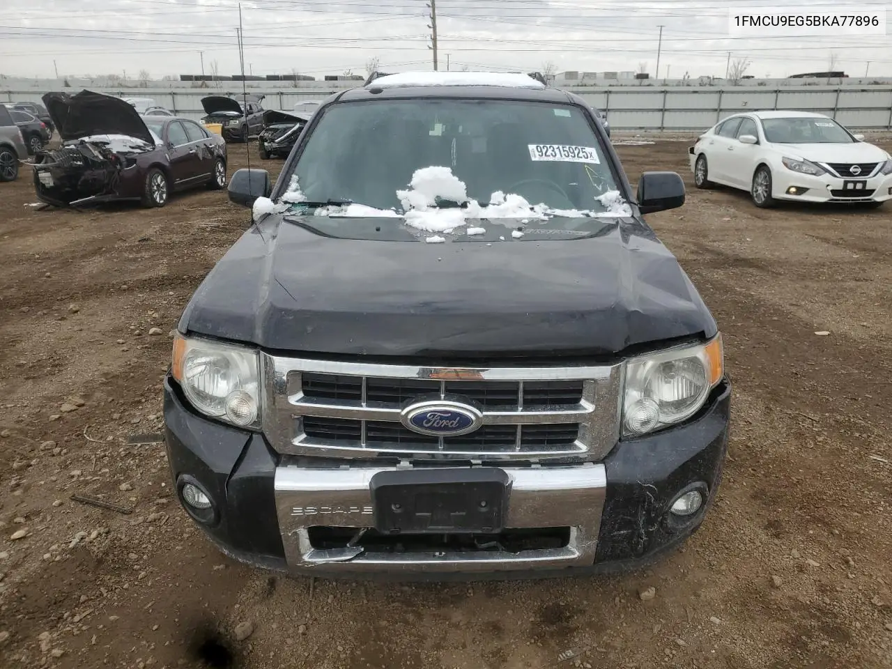 1FMCU9EG5BKA77896 2011 Ford Escape Limited