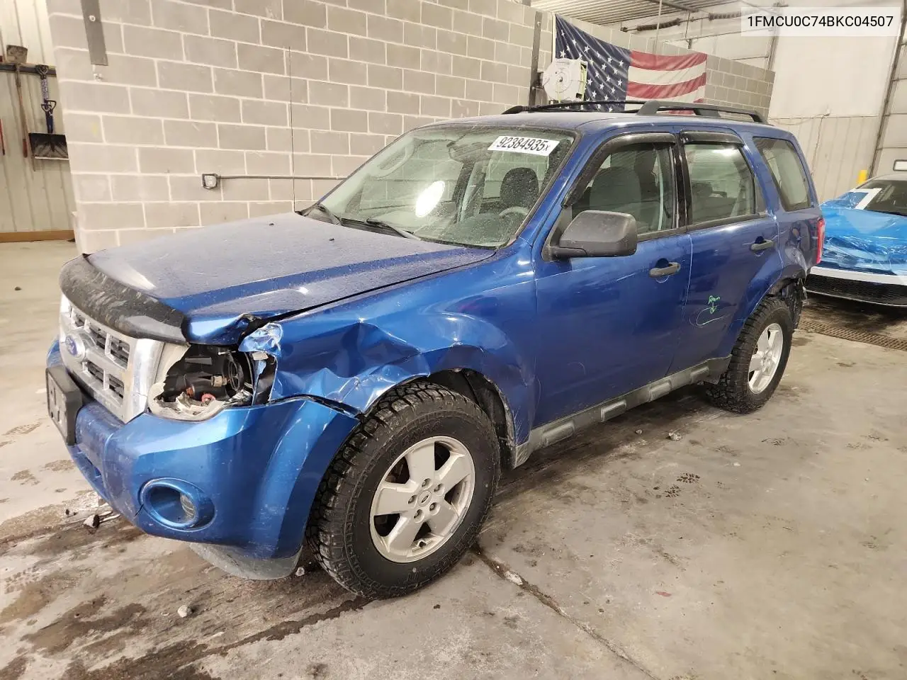 1FMCU0C74BKC04507 2011 Ford Escape Xls