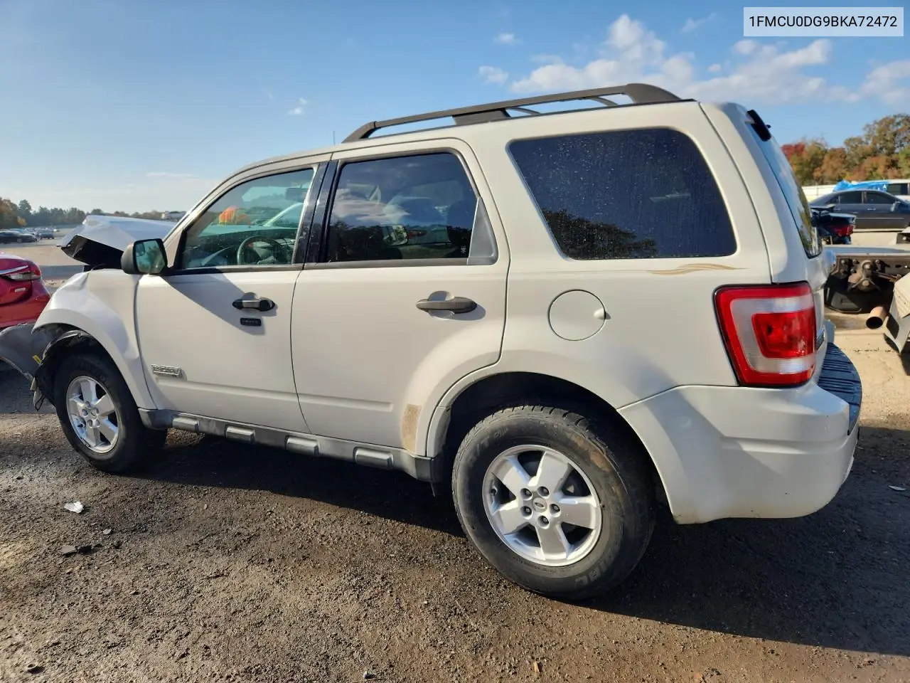 1FMCU0DG9BKA72472 2011 Ford Escape Xlt