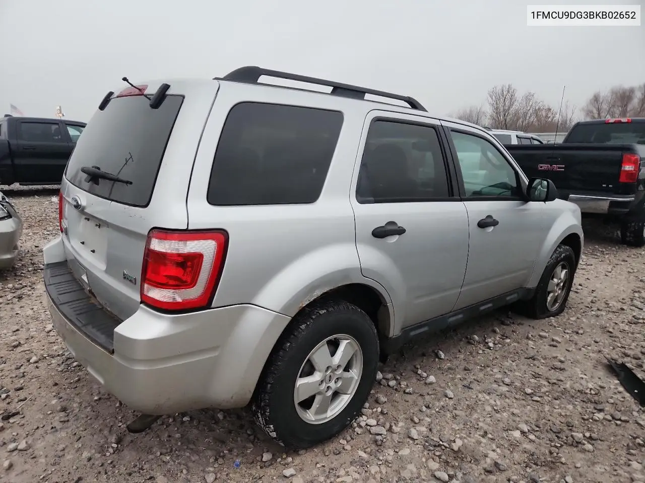 1FMCU9DG3BKB02652 2011 Ford Escape Xlt