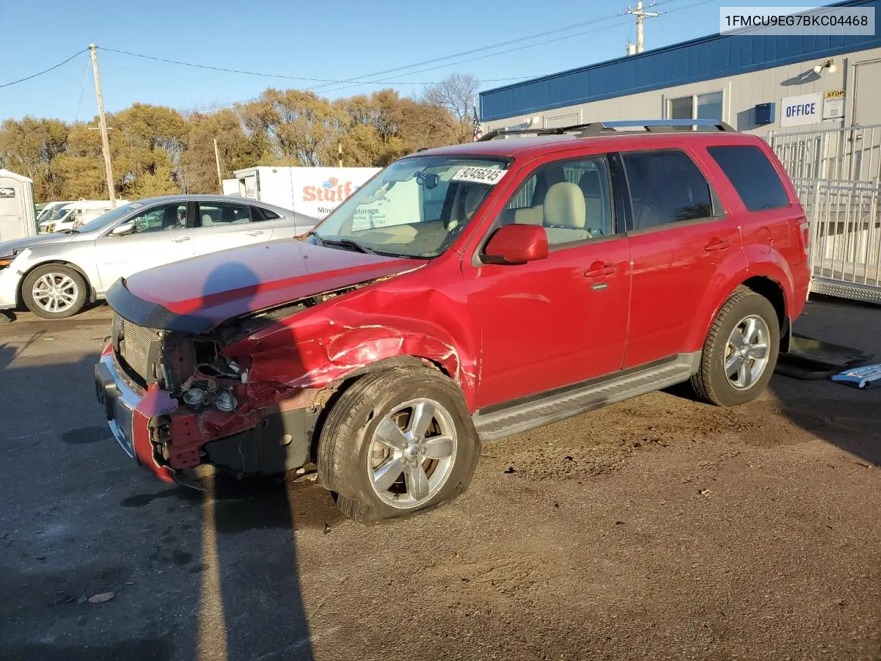 1FMCU9EG7BKC04468 2011 Ford Escape Limited