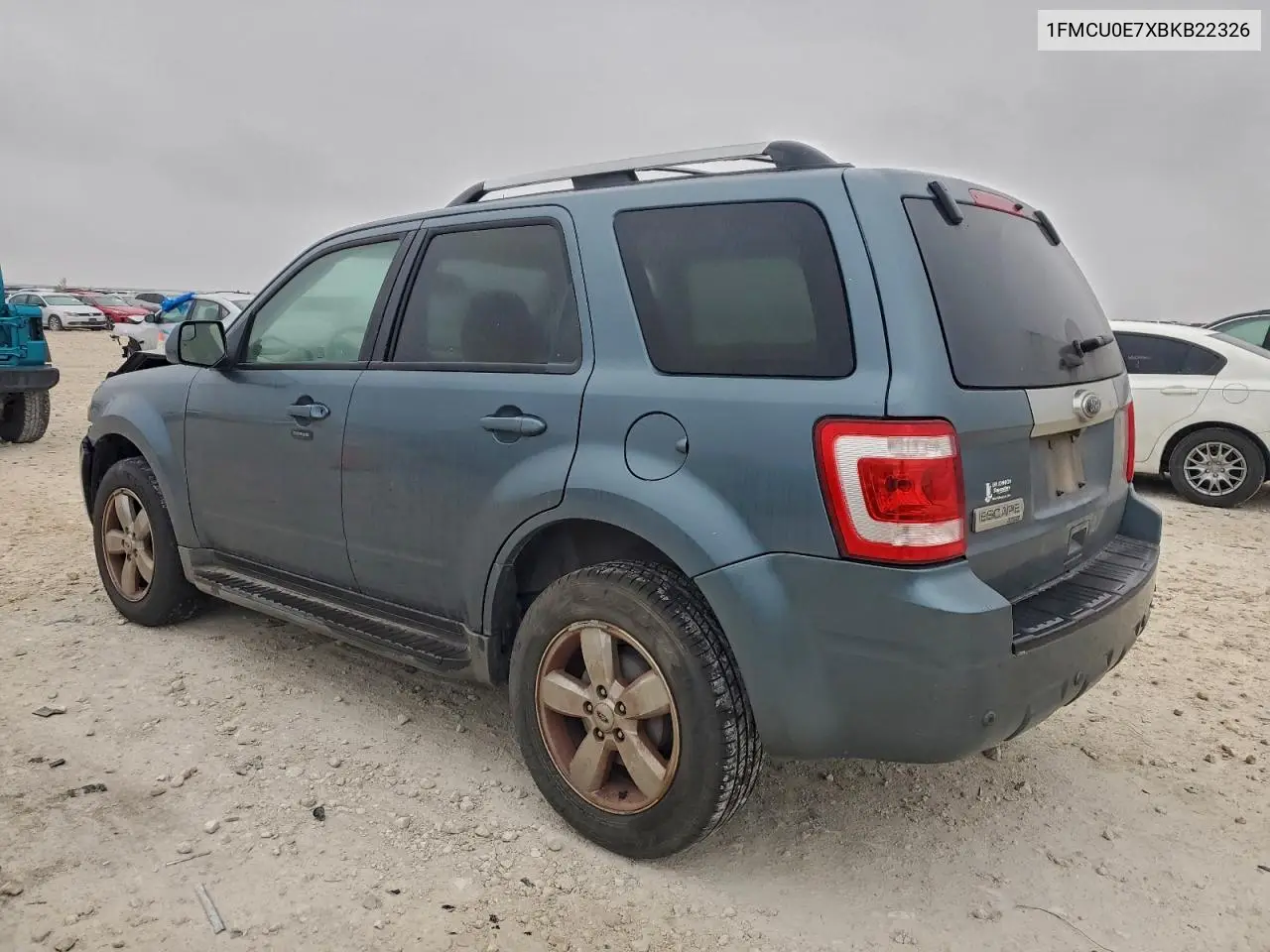 1FMCU0E7XBKB22326 2011 Ford Escape Limited