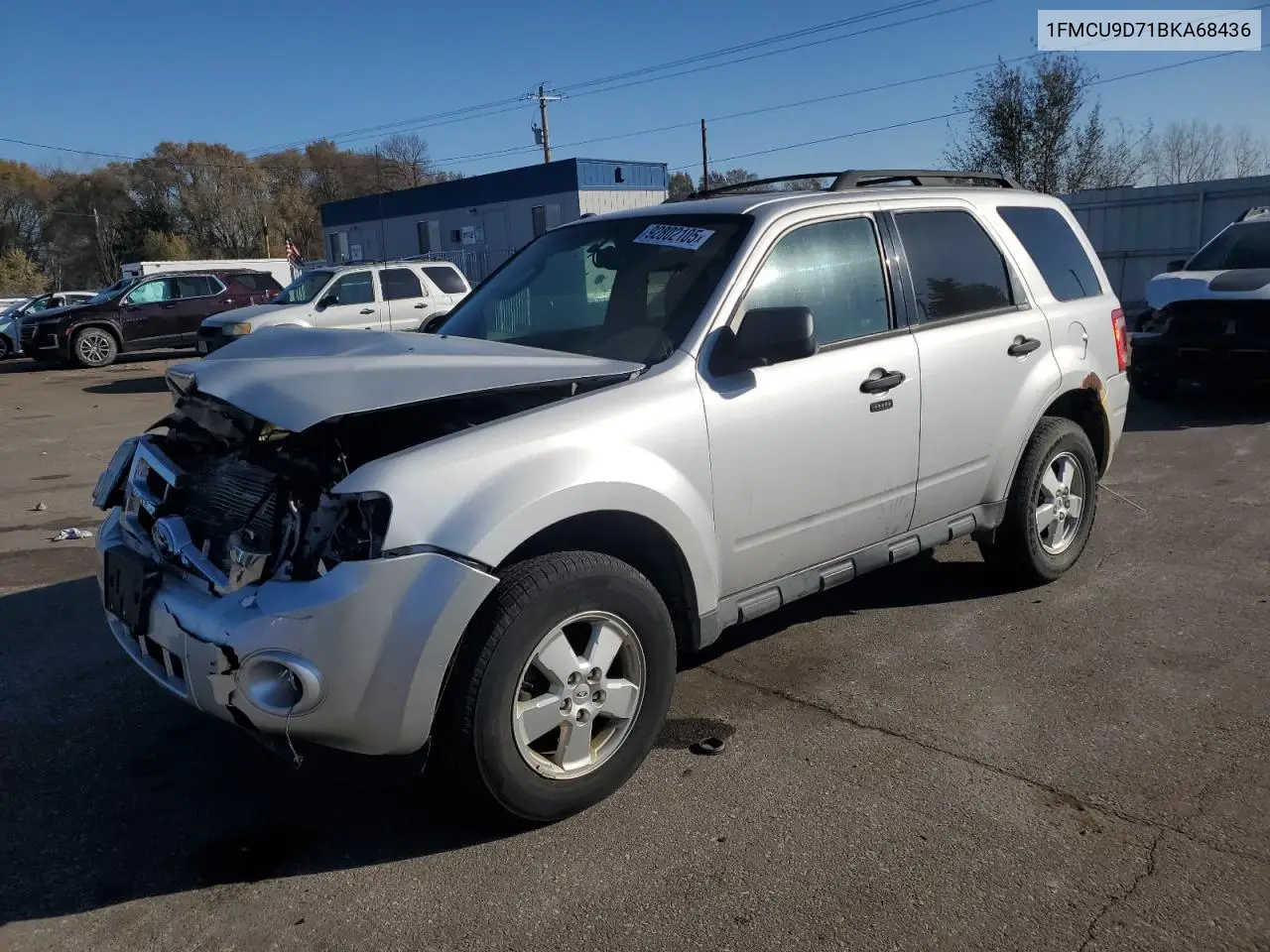 1FMCU9D71BKA68436 2011 Ford Escape Xlt