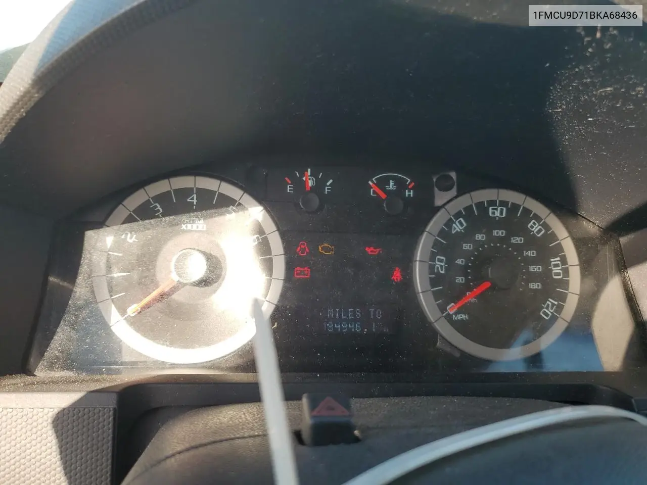 1FMCU9D71BKA68436 2011 Ford Escape Xlt