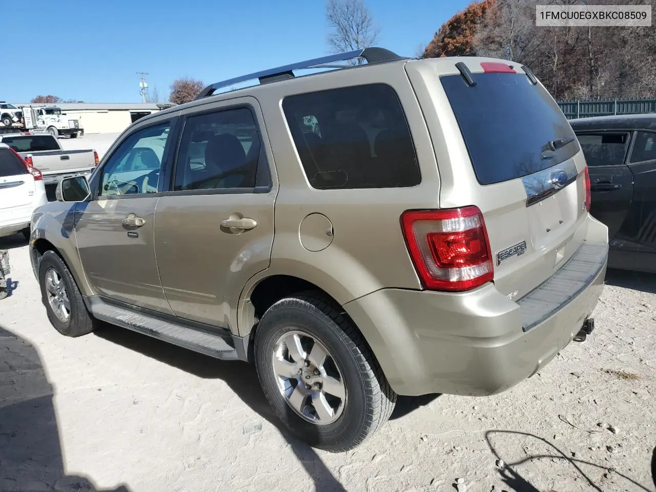 1FMCU0EGXBKC08509 2011 Ford Escape Limited