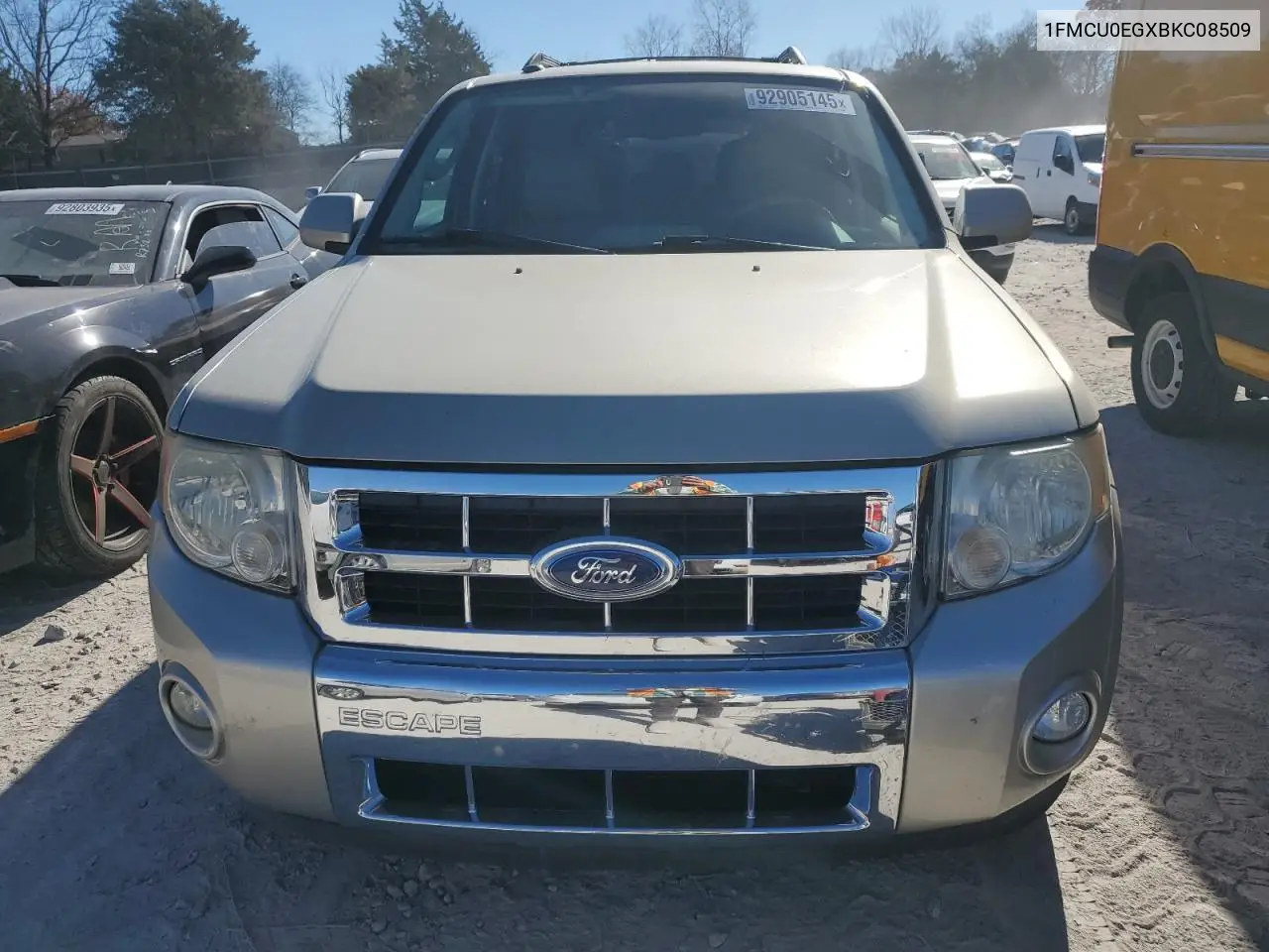 1FMCU0EGXBKC08509 2011 Ford Escape Limited