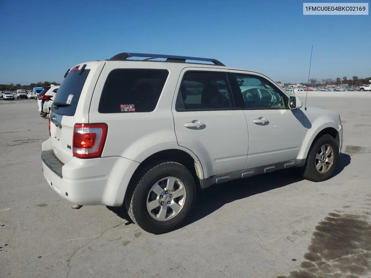 1FMCU0EG4BKC02169 2011 Ford Escape Limited