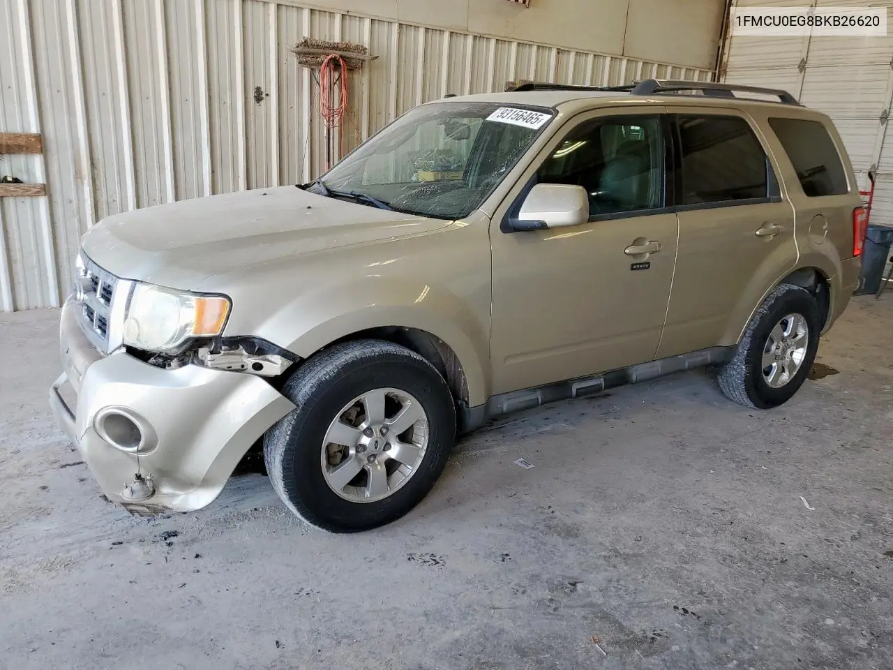 1FMCU0EG8BKB26620 2011 Ford Escape Limited
