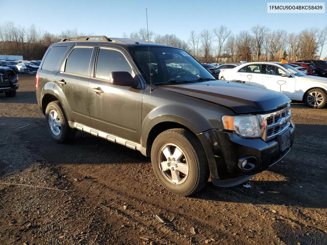 1FMCU9DG4BKC58439 2011 Ford Escape Xlt