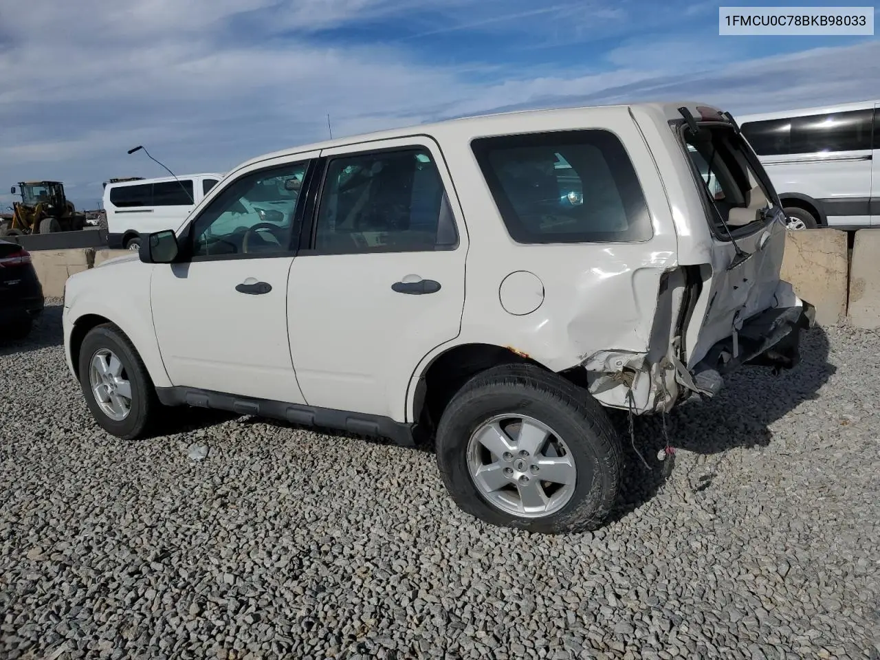 1FMCU0C78BKB98033 2011 Ford Escape Xls