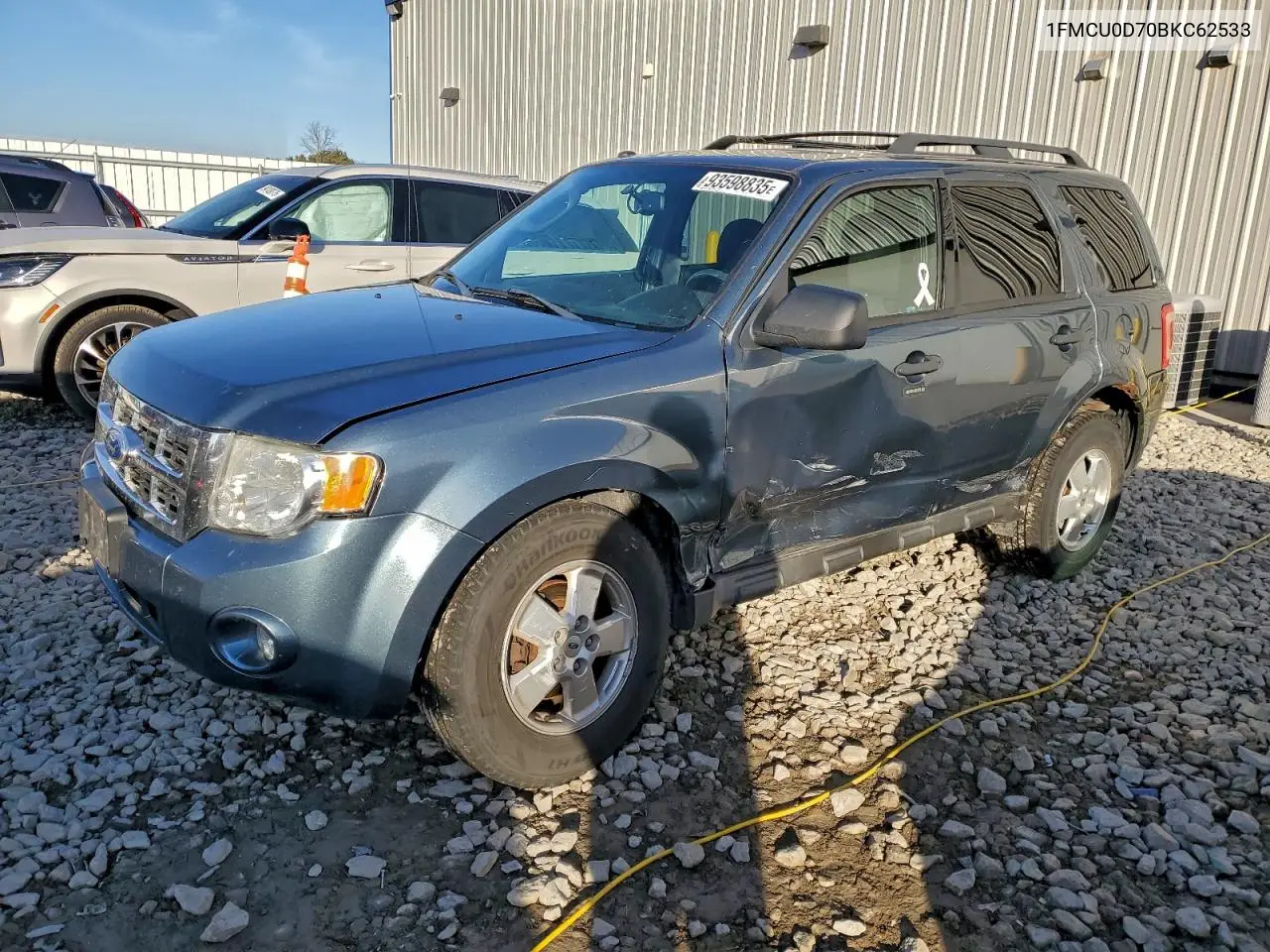 1FMCU0D70BKC62533 2011 Ford Escape Xlt