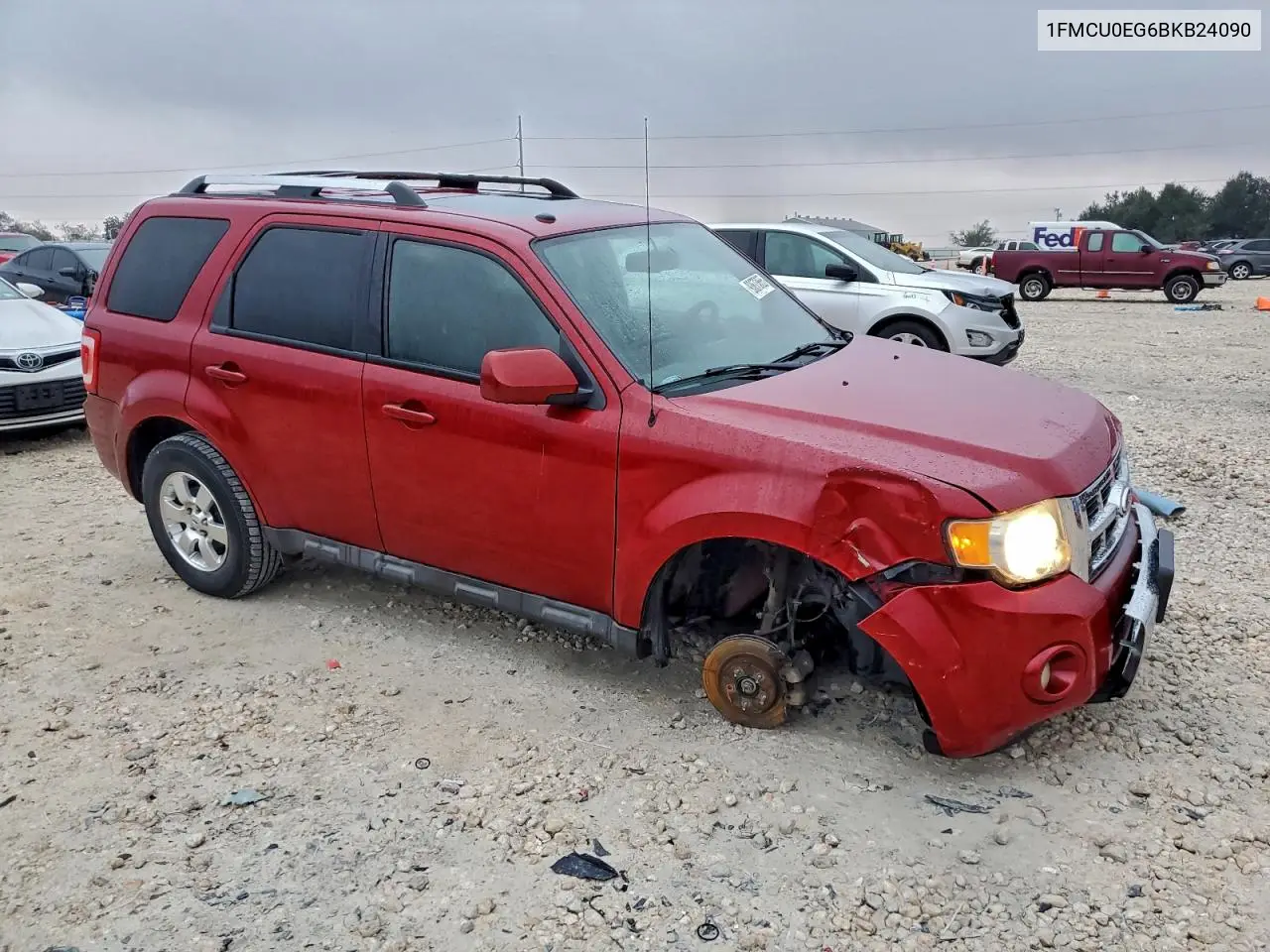 1FMCU0EG6BKB24090 2011 Ford Escape Limited