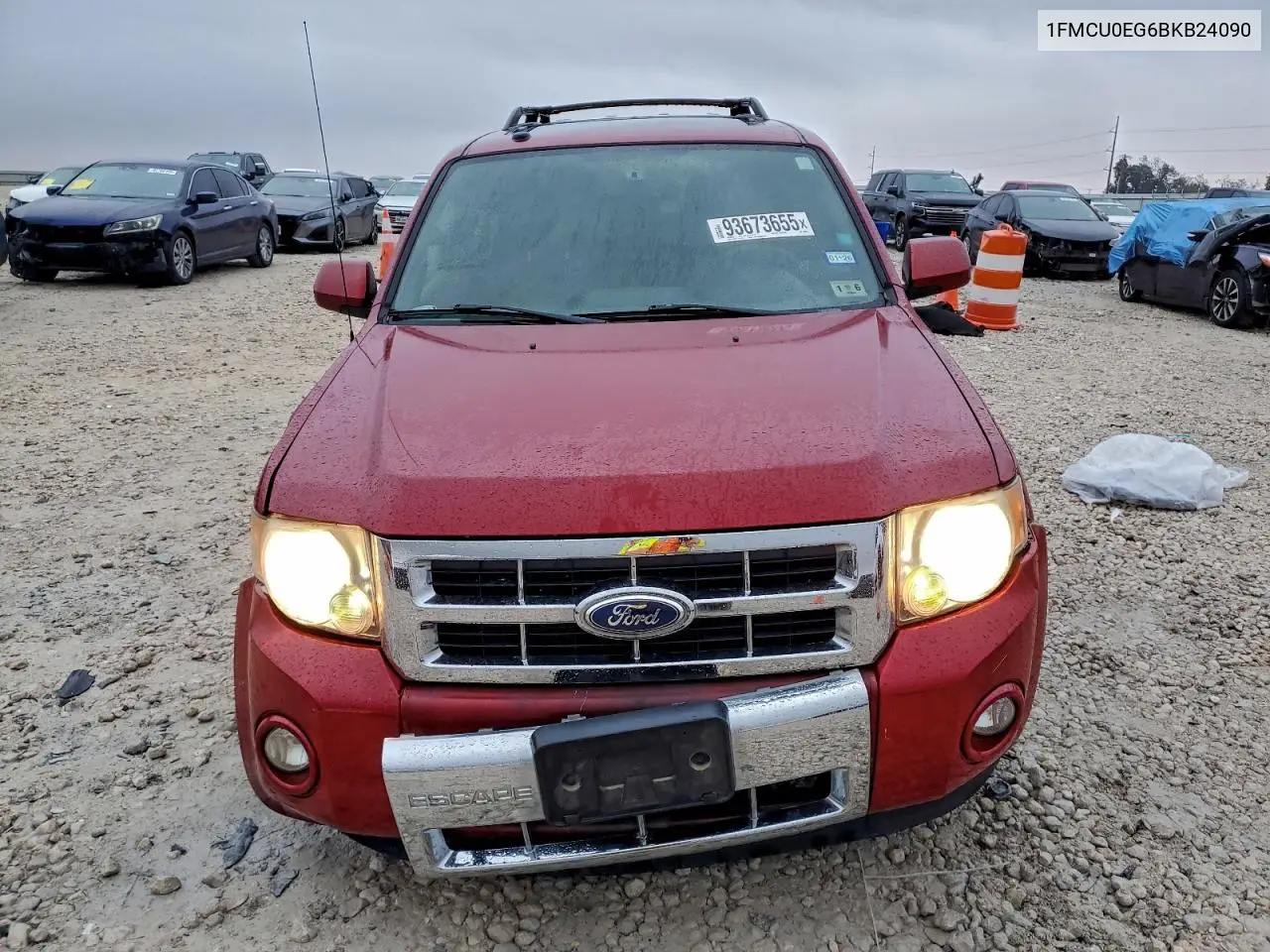 1FMCU0EG6BKB24090 2011 Ford Escape Limited