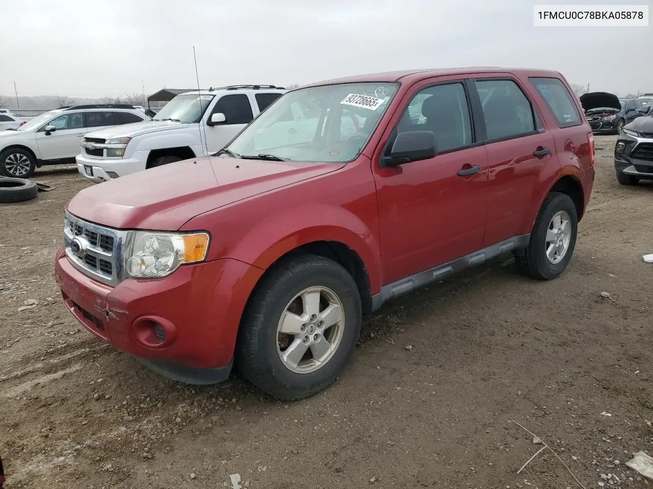 1FMCU0C78BKA05878 2011 Ford Escape Xls