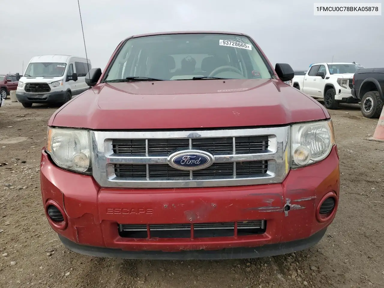 1FMCU0C78BKA05878 2011 Ford Escape Xls