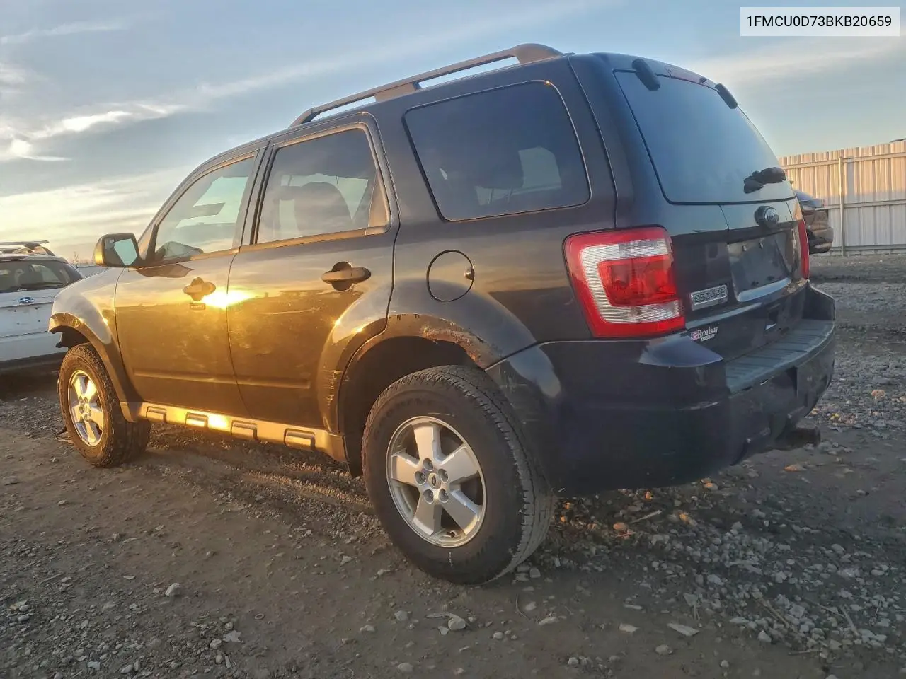 1FMCU0D73BKB20659 2011 Ford Escape Xlt
