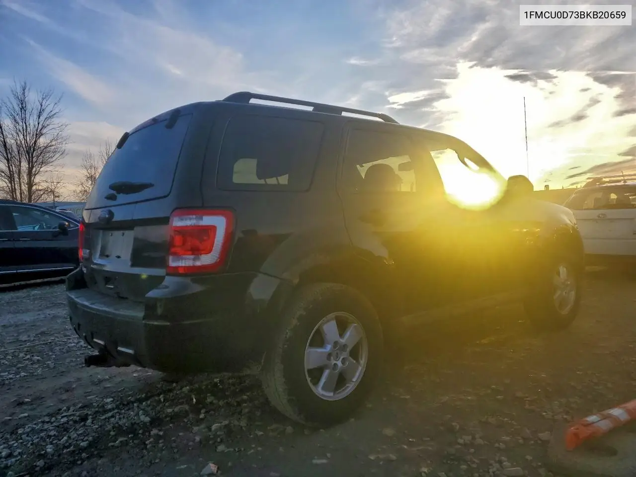 1FMCU0D73BKB20659 2011 Ford Escape Xlt