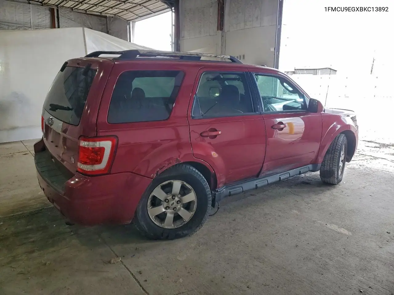1FMCU9EGXBKC13892 2011 Ford Escape Limited