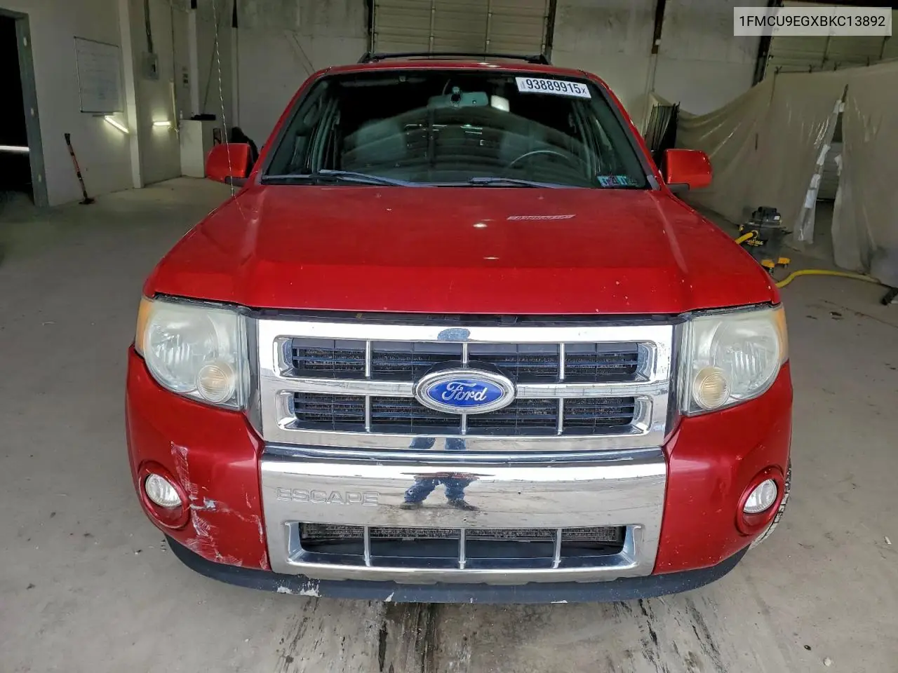 1FMCU9EGXBKC13892 2011 Ford Escape Limited