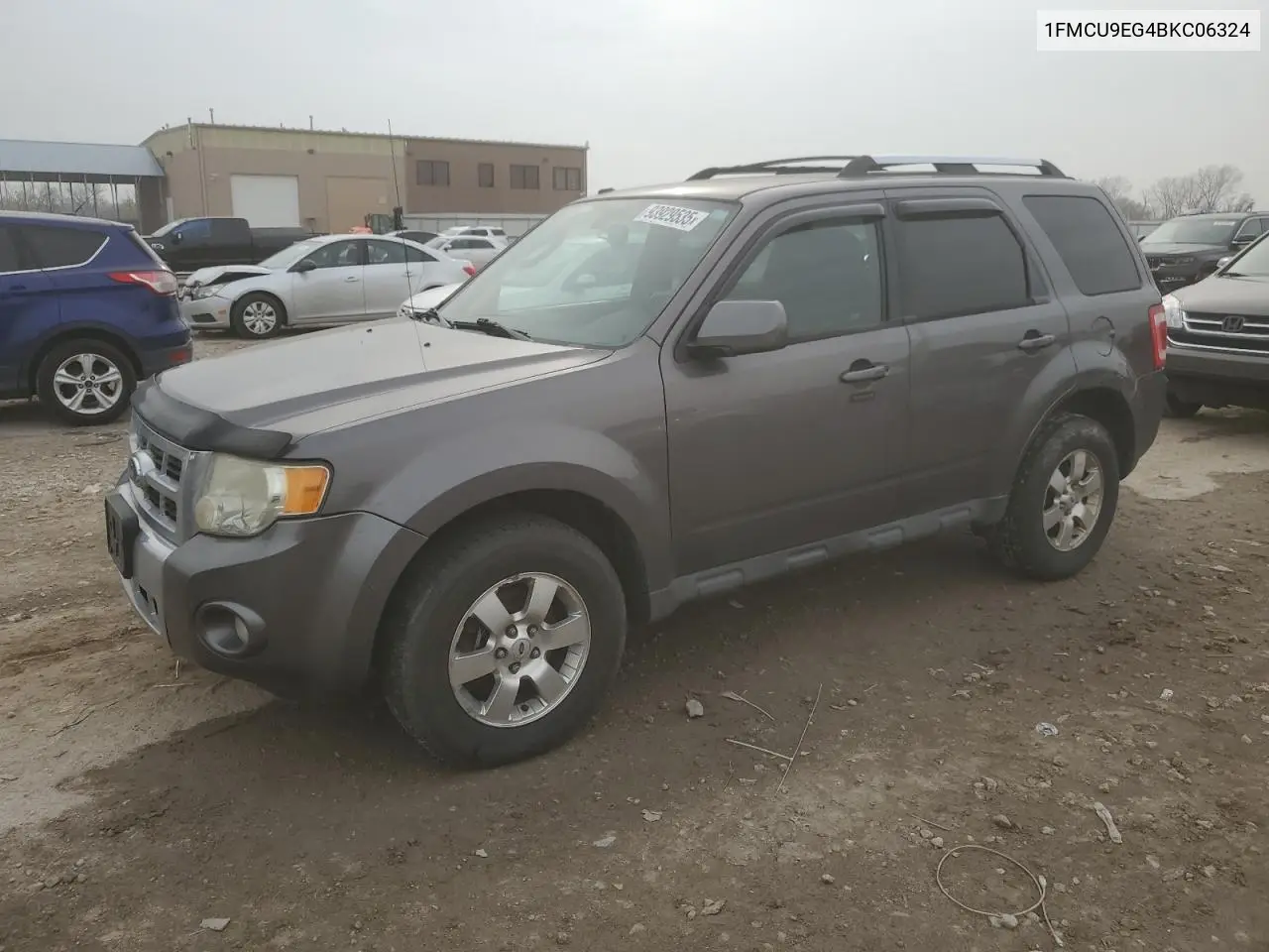 1FMCU9EG4BKC06324 2011 Ford Escape Limited