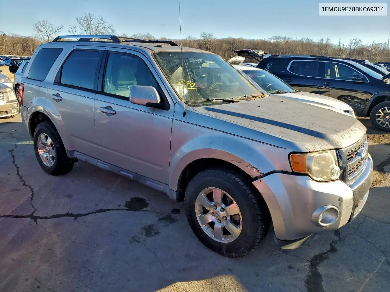 1FMCU9E78BKC69314 2011 Ford Escape Limited