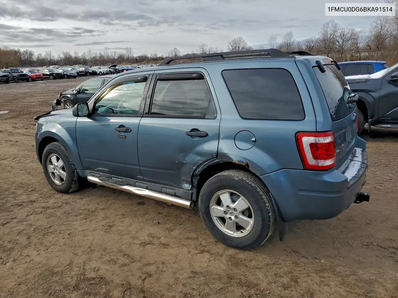 1FMCU0DG6BKA91514 2011 Ford Escape Xlt