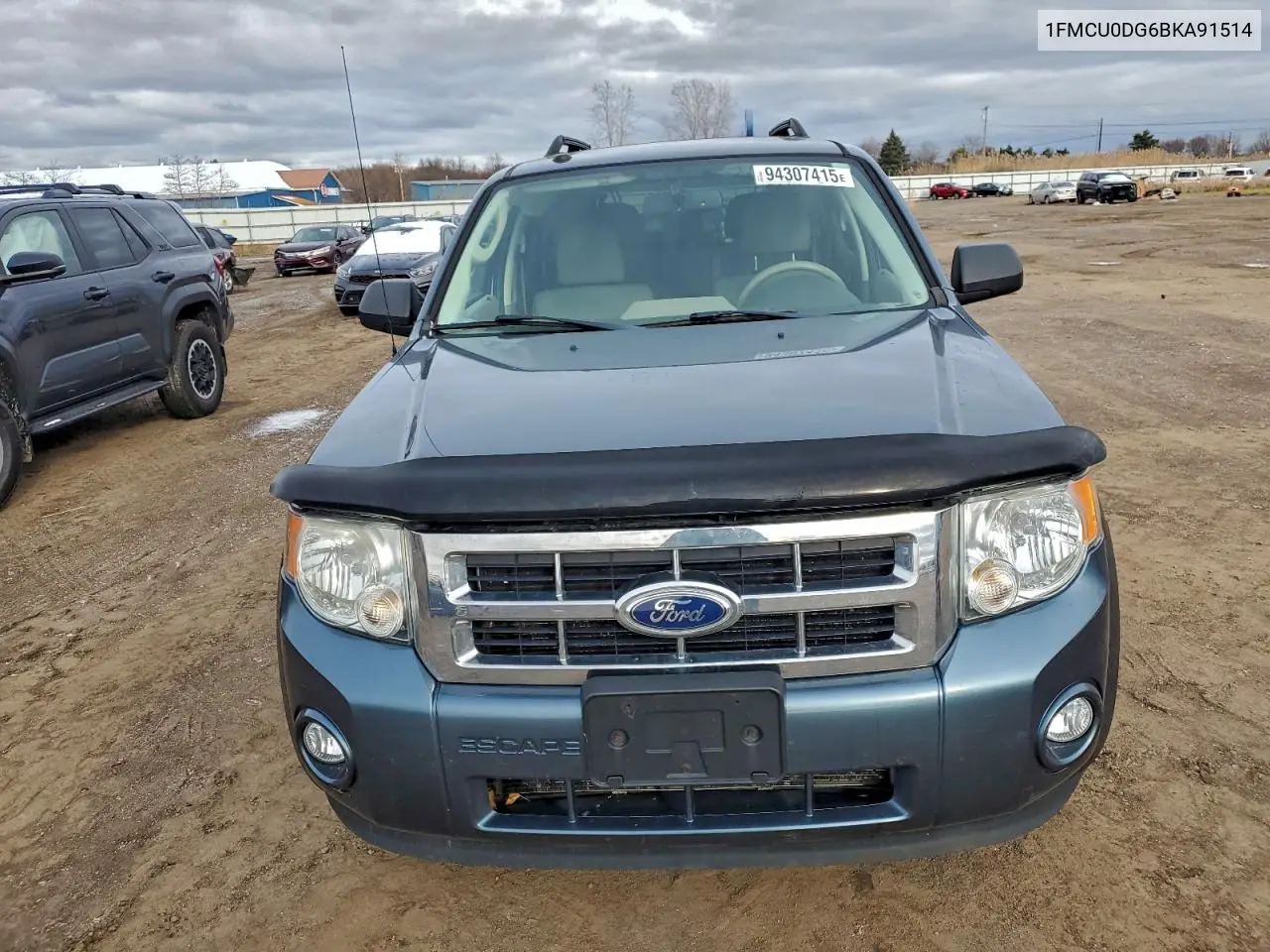 1FMCU0DG6BKA91514 2011 Ford Escape Xlt
