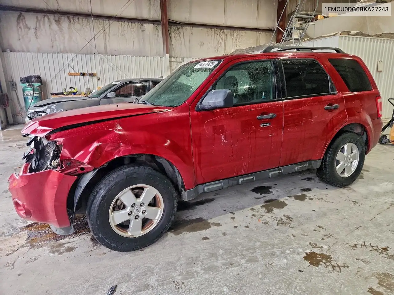 1FMCU0DG0BKA27243 2011 Ford Escape Xlt