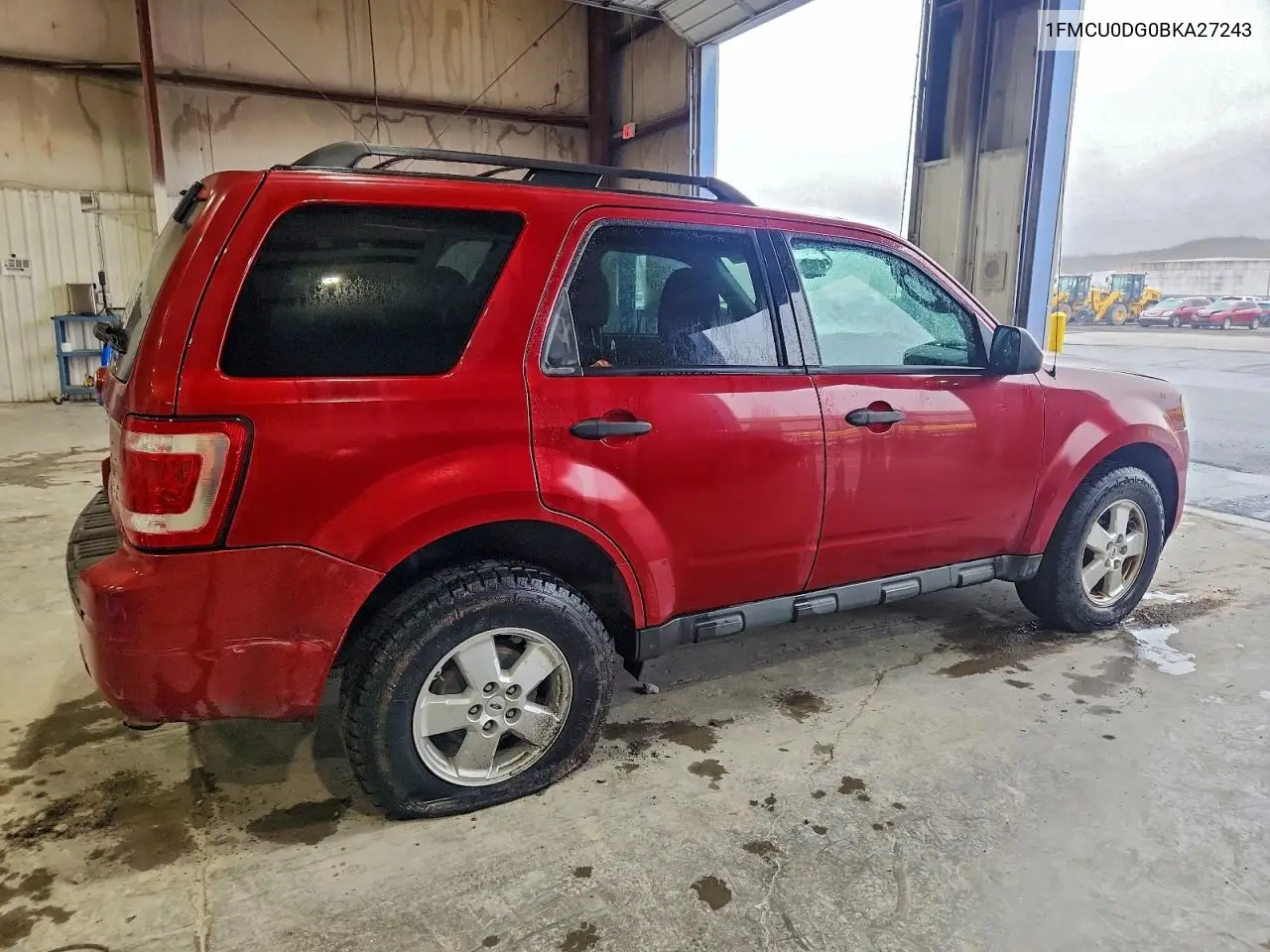 1FMCU0DG0BKA27243 2011 Ford Escape Xlt