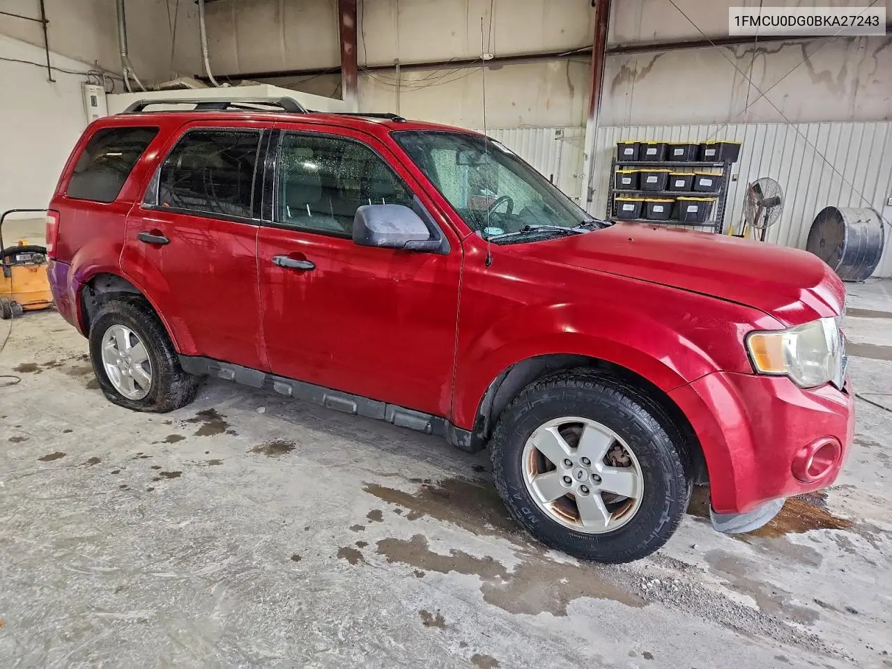1FMCU0DG0BKA27243 2011 Ford Escape Xlt