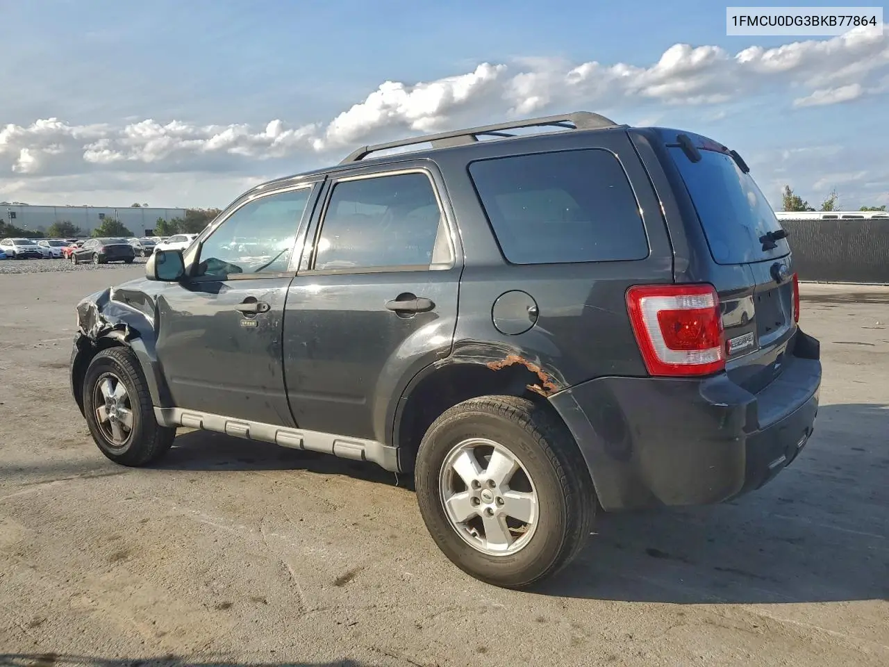 1FMCU0DG3BKB77864 2011 Ford Escape Xlt