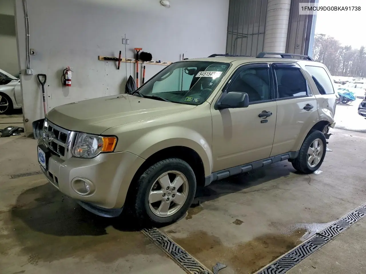 1FMCU9DG0BKA91738 2011 Ford Escape Xlt