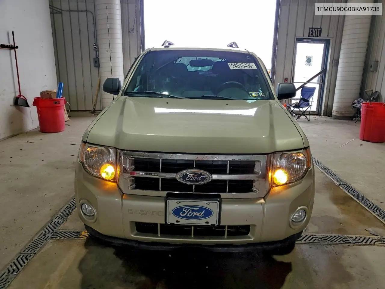 1FMCU9DG0BKA91738 2011 Ford Escape Xlt