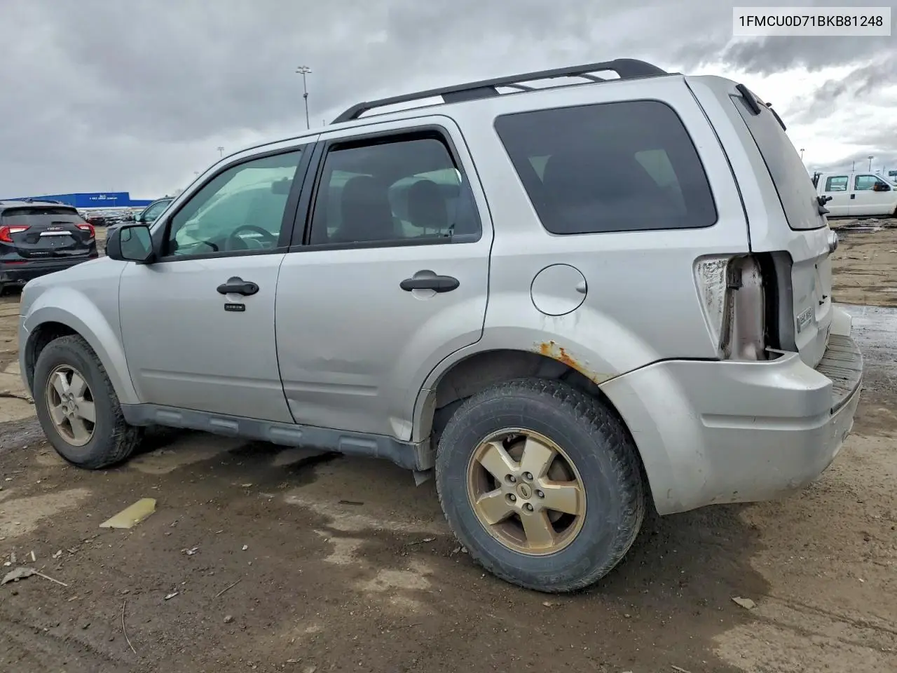 1FMCU0D71BKB81248 2011 Ford Escape Xlt