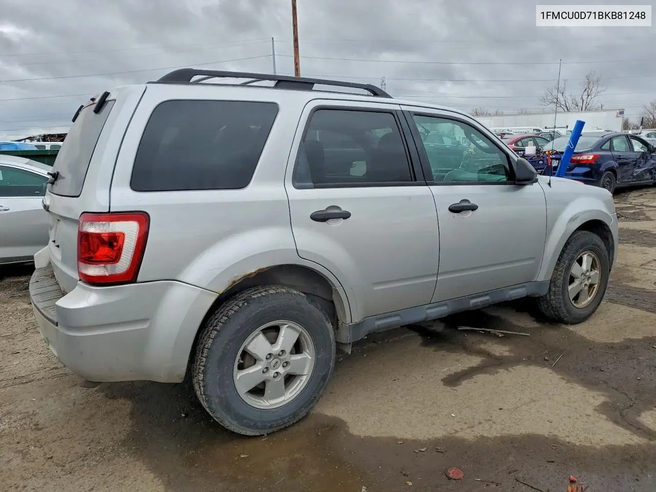 1FMCU0D71BKB81248 2011 Ford Escape Xlt