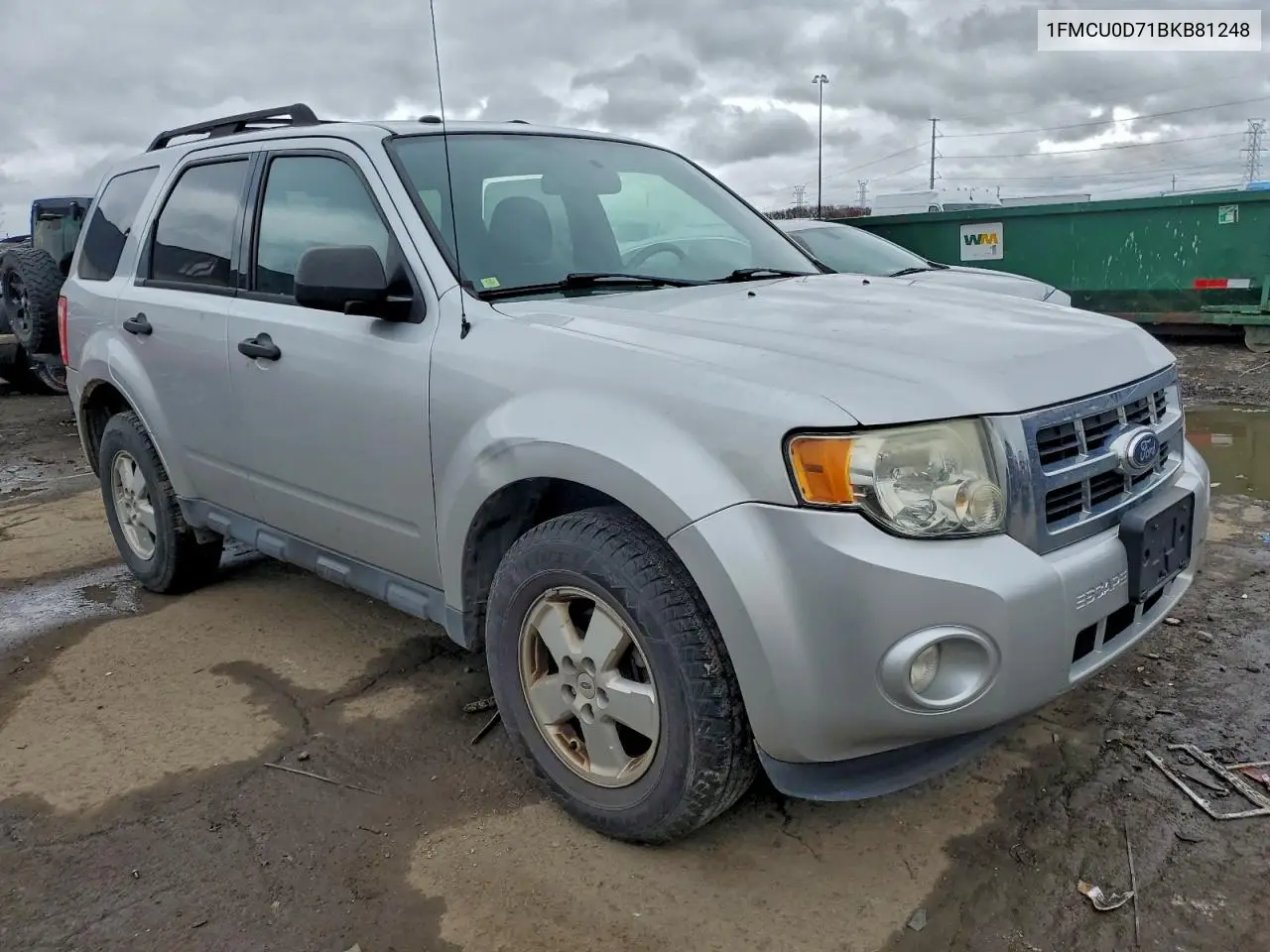 1FMCU0D71BKB81248 2011 Ford Escape Xlt
