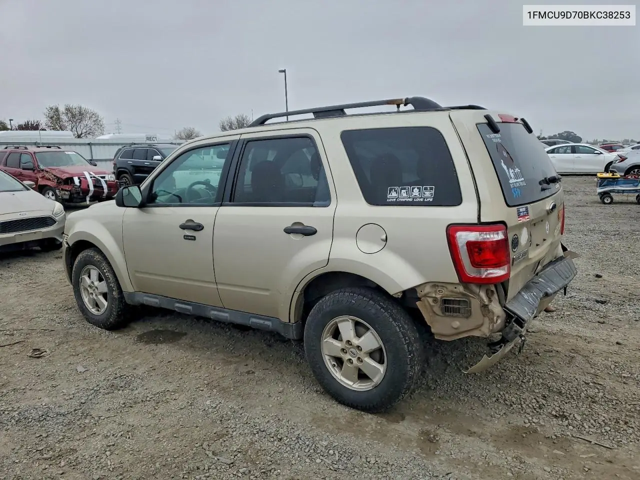 1FMCU9D70BKC38253 2011 Ford Escape Xlt