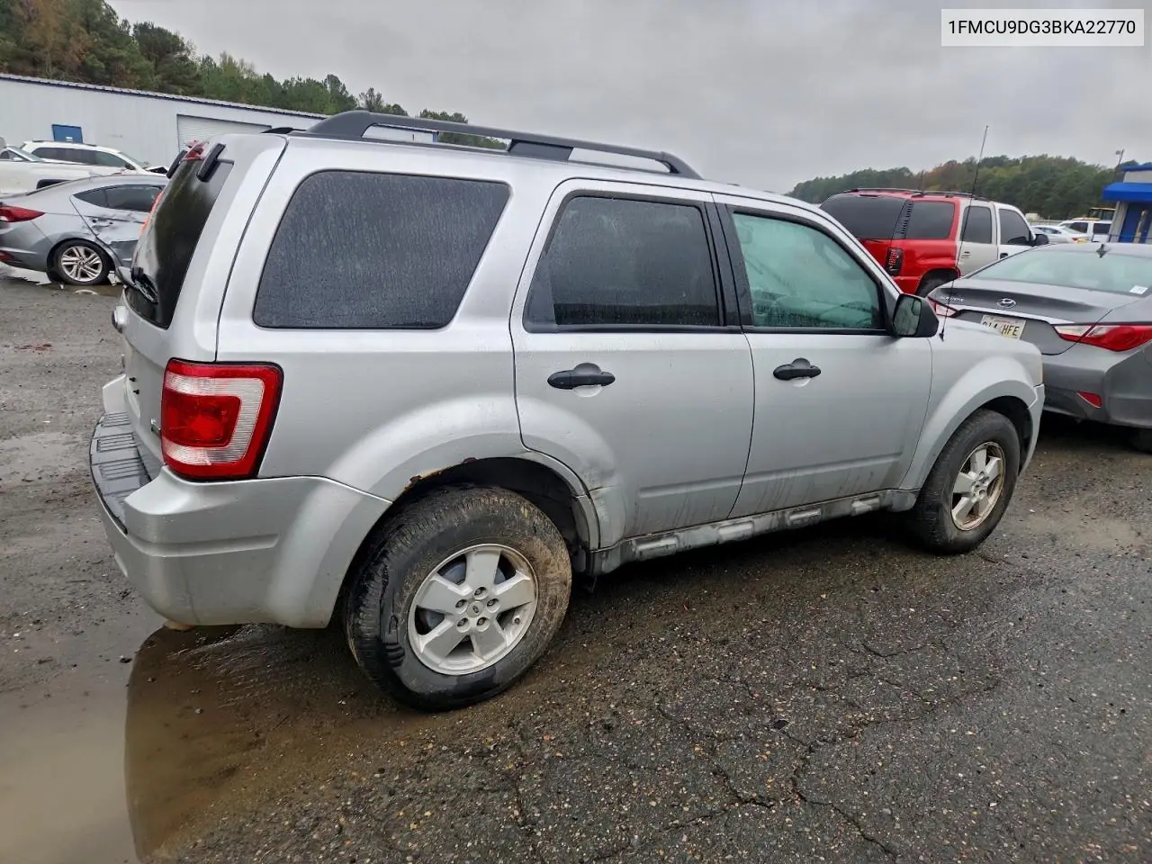 1FMCU9DG3BKA22770 2011 Ford Escape Xlt