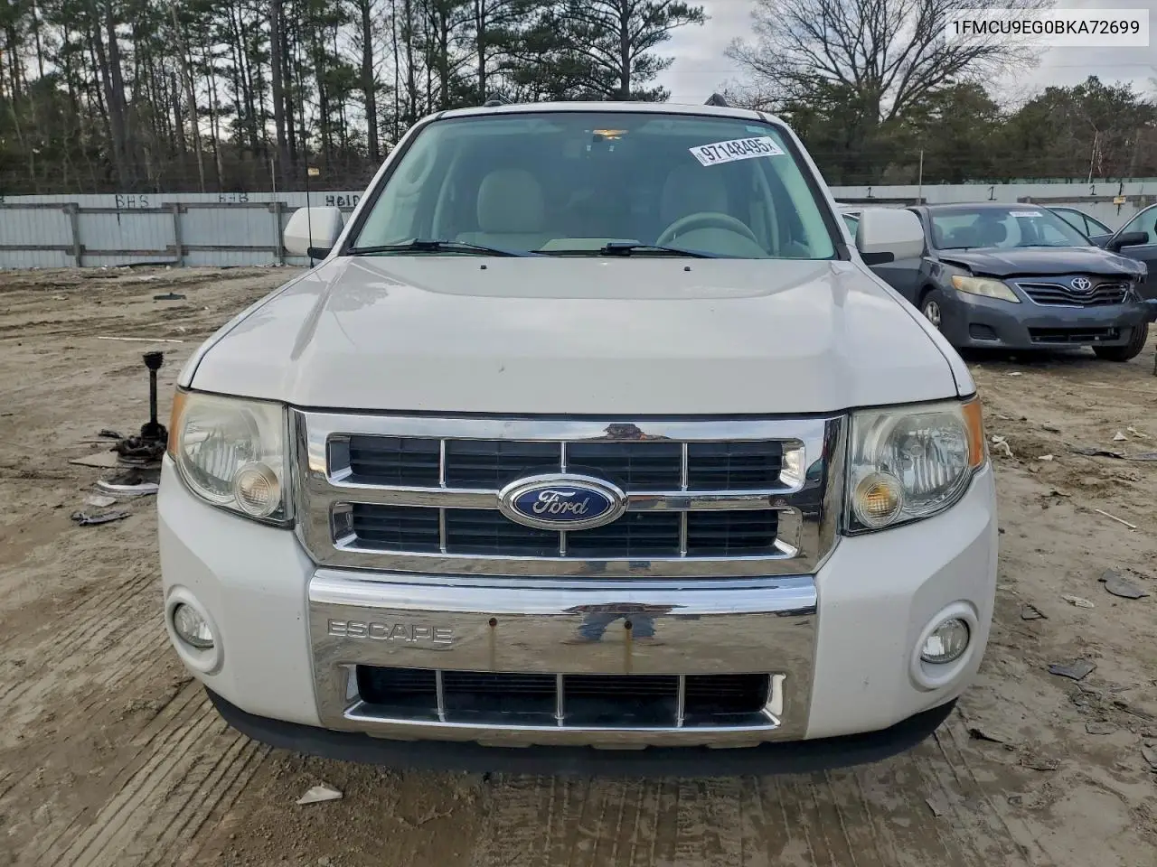 1FMCU9EG0BKA72699 2011 Ford Escape Limited