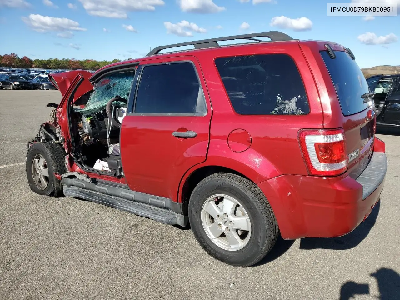 1FMCU0D79BKB00951 2011 Ford Escape Xlt
