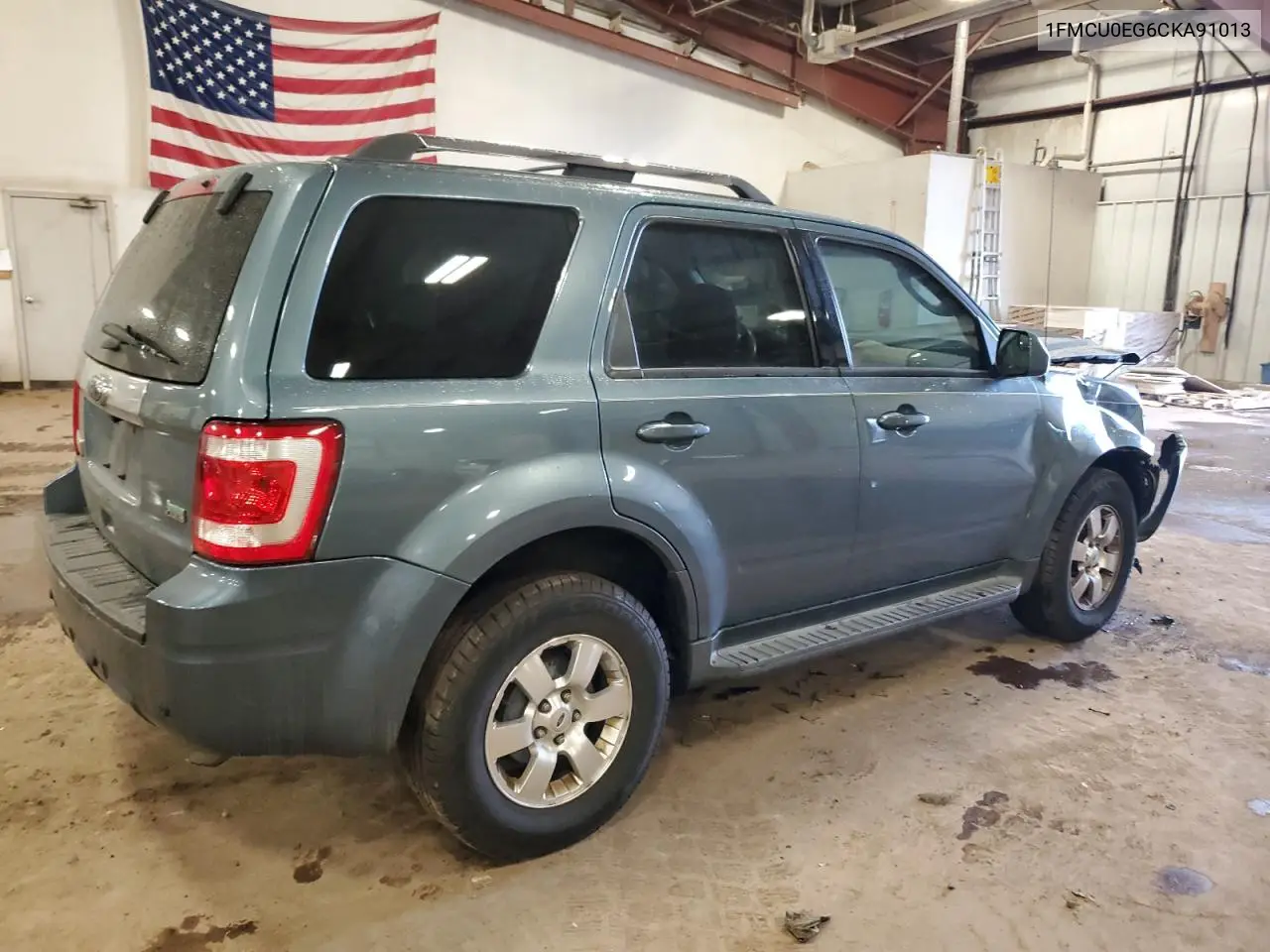 1FMCU0EG6CKA91013 2012 Ford Escape Limited