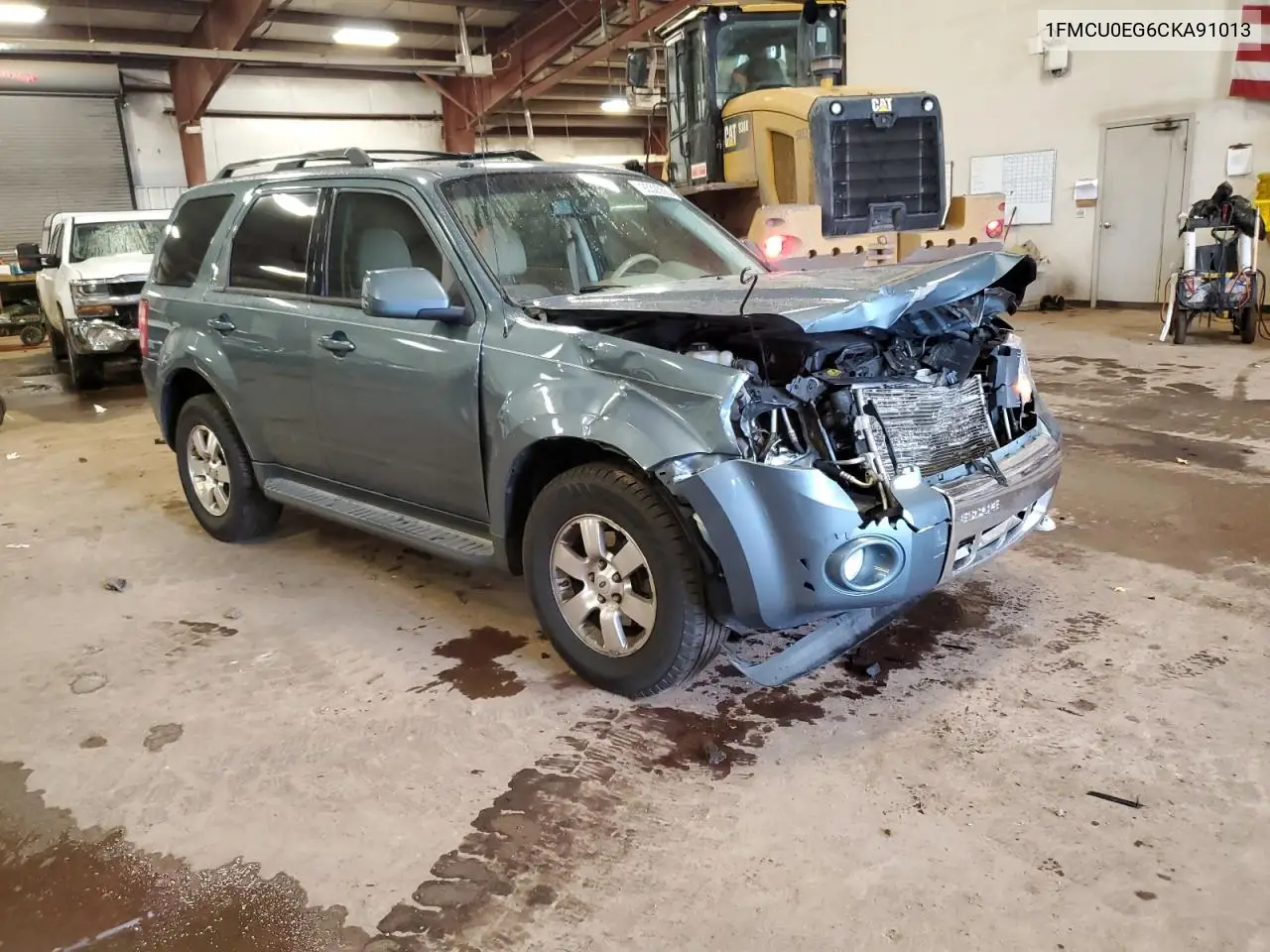 1FMCU0EG6CKA91013 2012 Ford Escape Limited