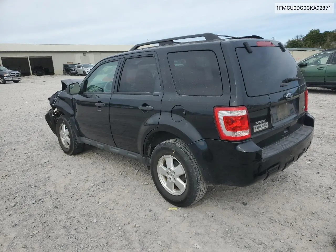 1FMCU0DG0CKA92871 2012 Ford Escape Xlt