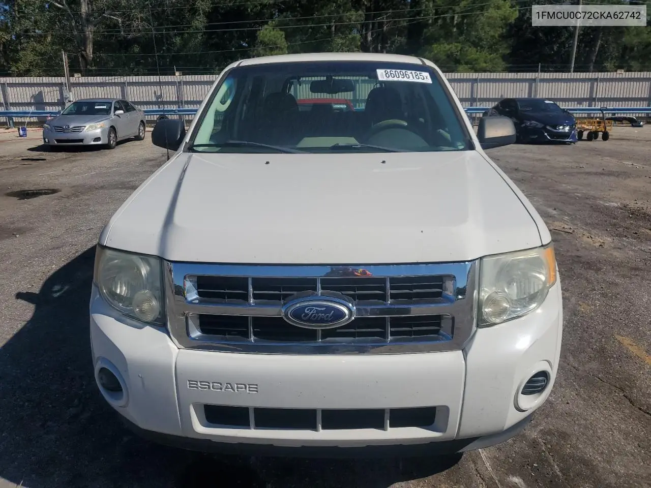 1FMCU0C72CKA62742 2012 Ford Escape Xls