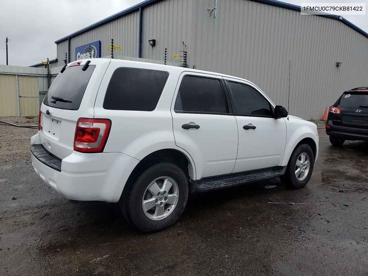 1FMCU0C79CKB81422 2012 Ford Escape Xls