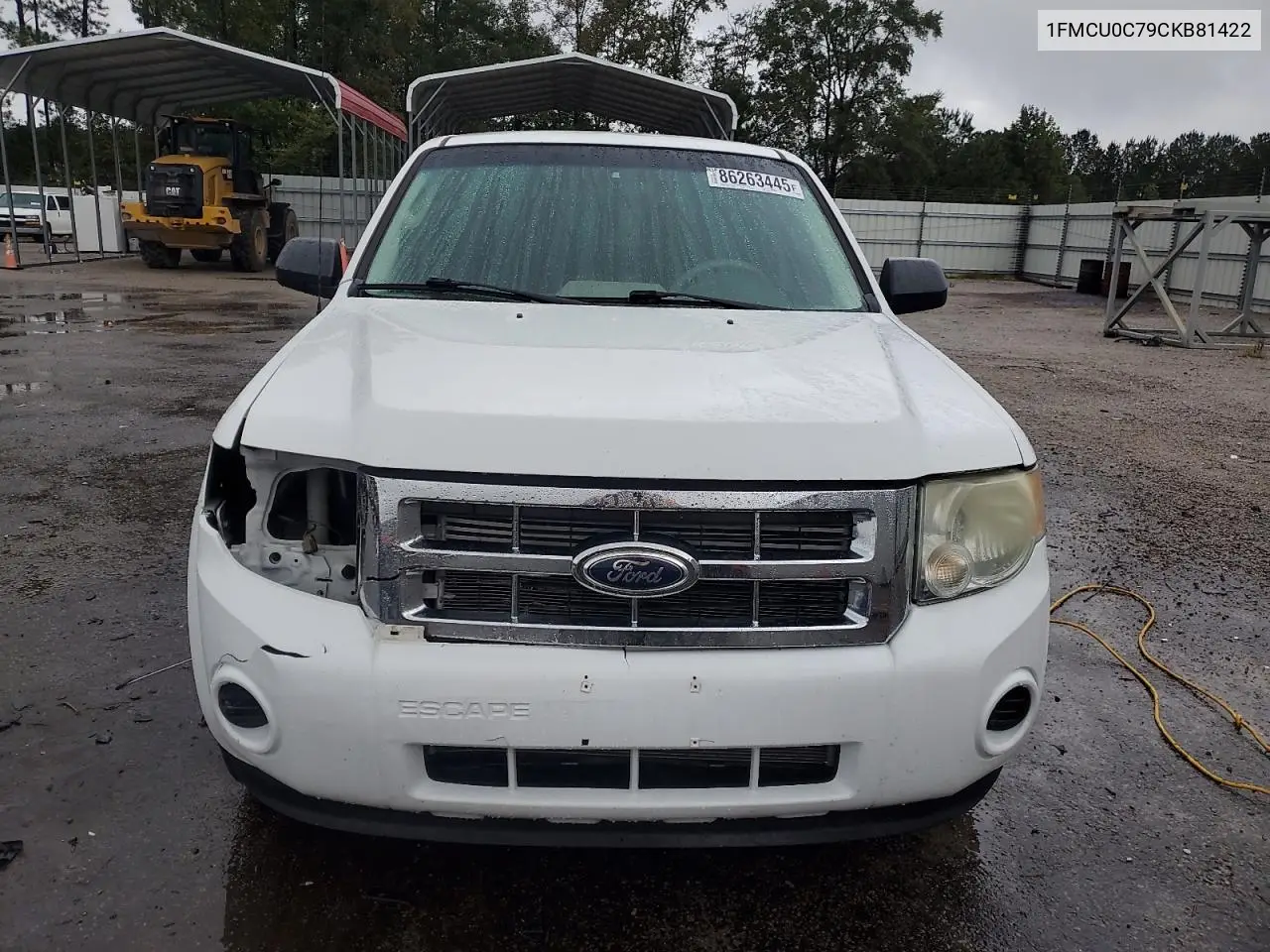 1FMCU0C79CKB81422 2012 Ford Escape Xls
