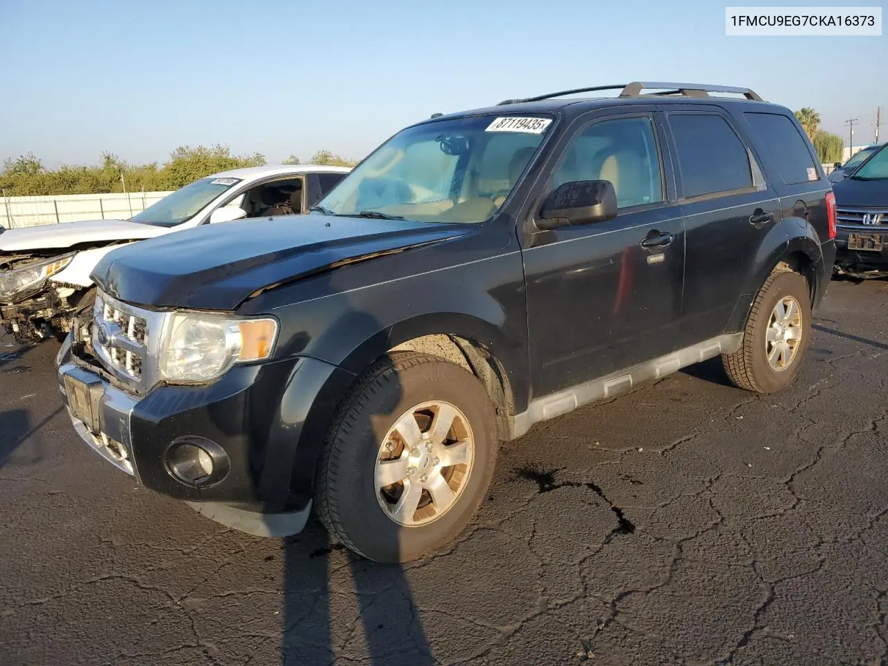 1FMCU9EG7CKA16373 2012 Ford Escape Limited
