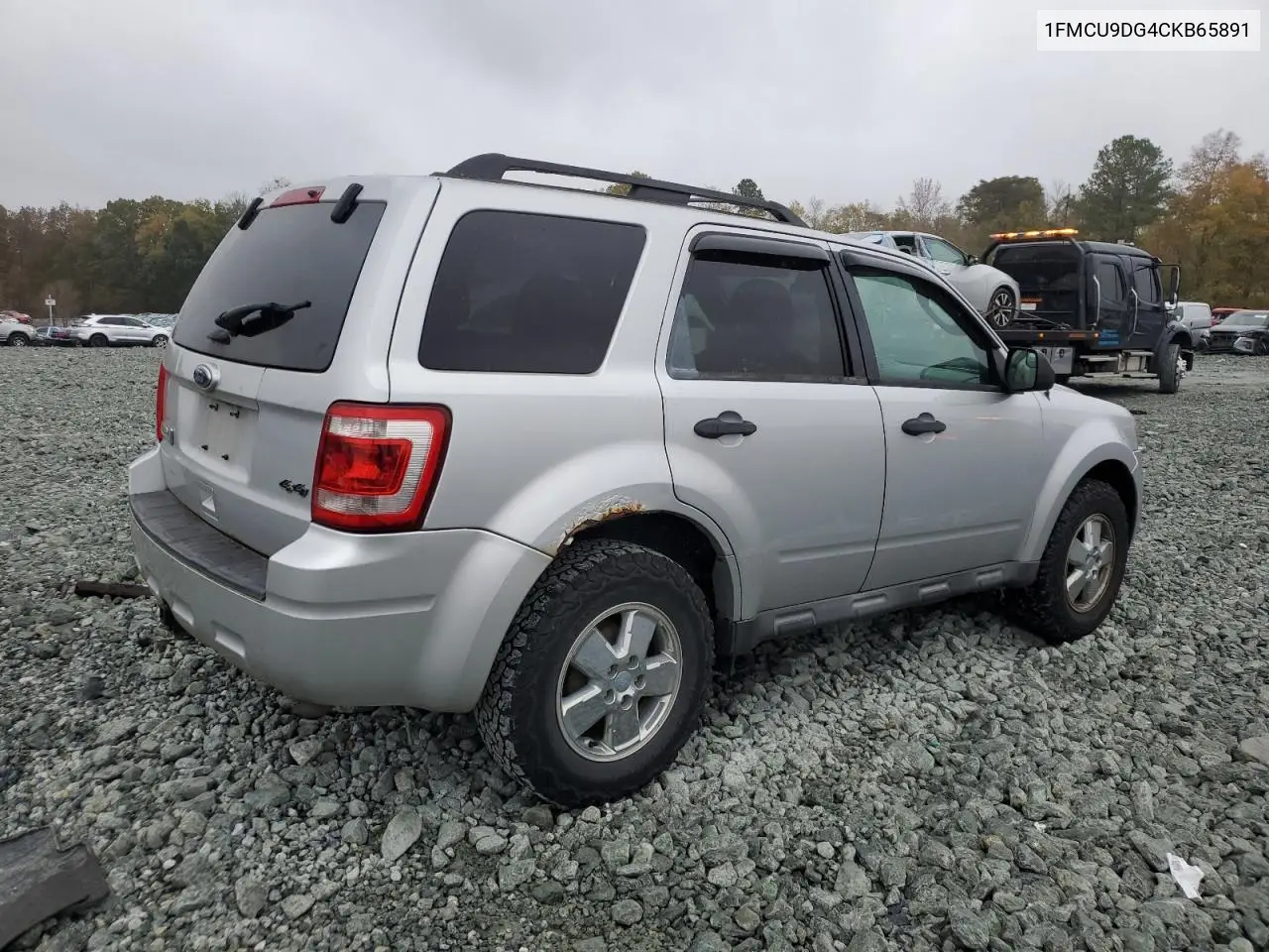 1FMCU9DG4CKB65891 2012 Ford Escape Xlt